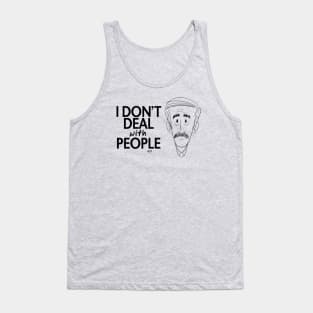 I dont deal with people 2 BLACK Tank Top